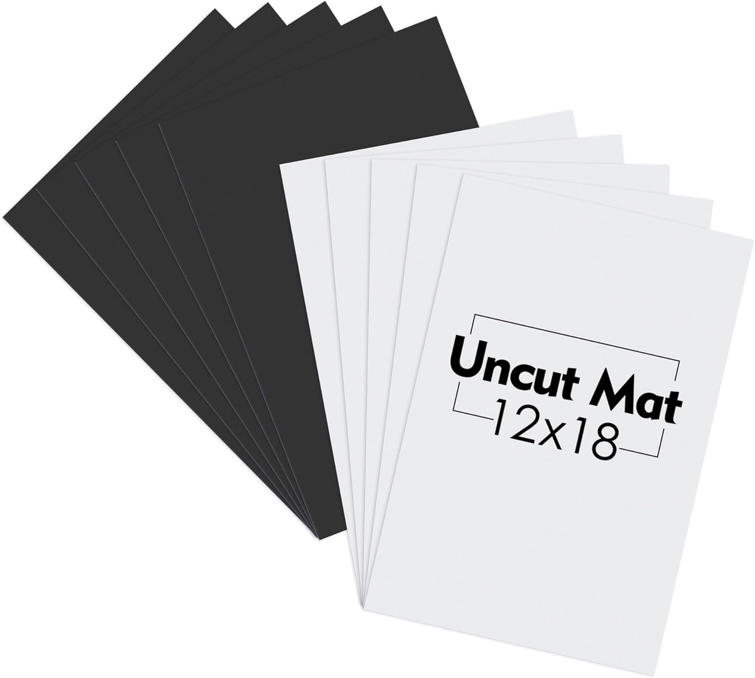 Mat Board Center, 10 Pack 12X18 Uncut Mat Backing Board