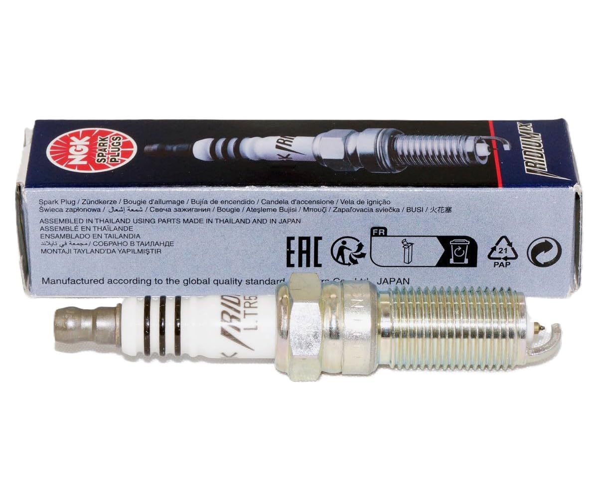 NGK Iridium IX Spark Plugs Compatible with Chevrolet Silverado 1500 5.3L 6.2L V8 2014-2024 (8 Pack)