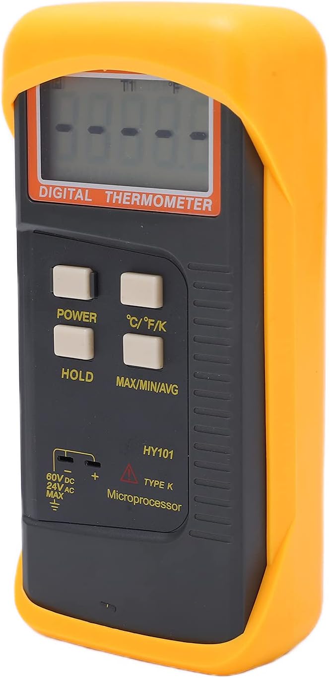 Termómetro, Medidor De Temperatura ABS Termopar Tipo K Con Funda Protectora A Prueba De Golpes Para Fábrica Para Exteriores