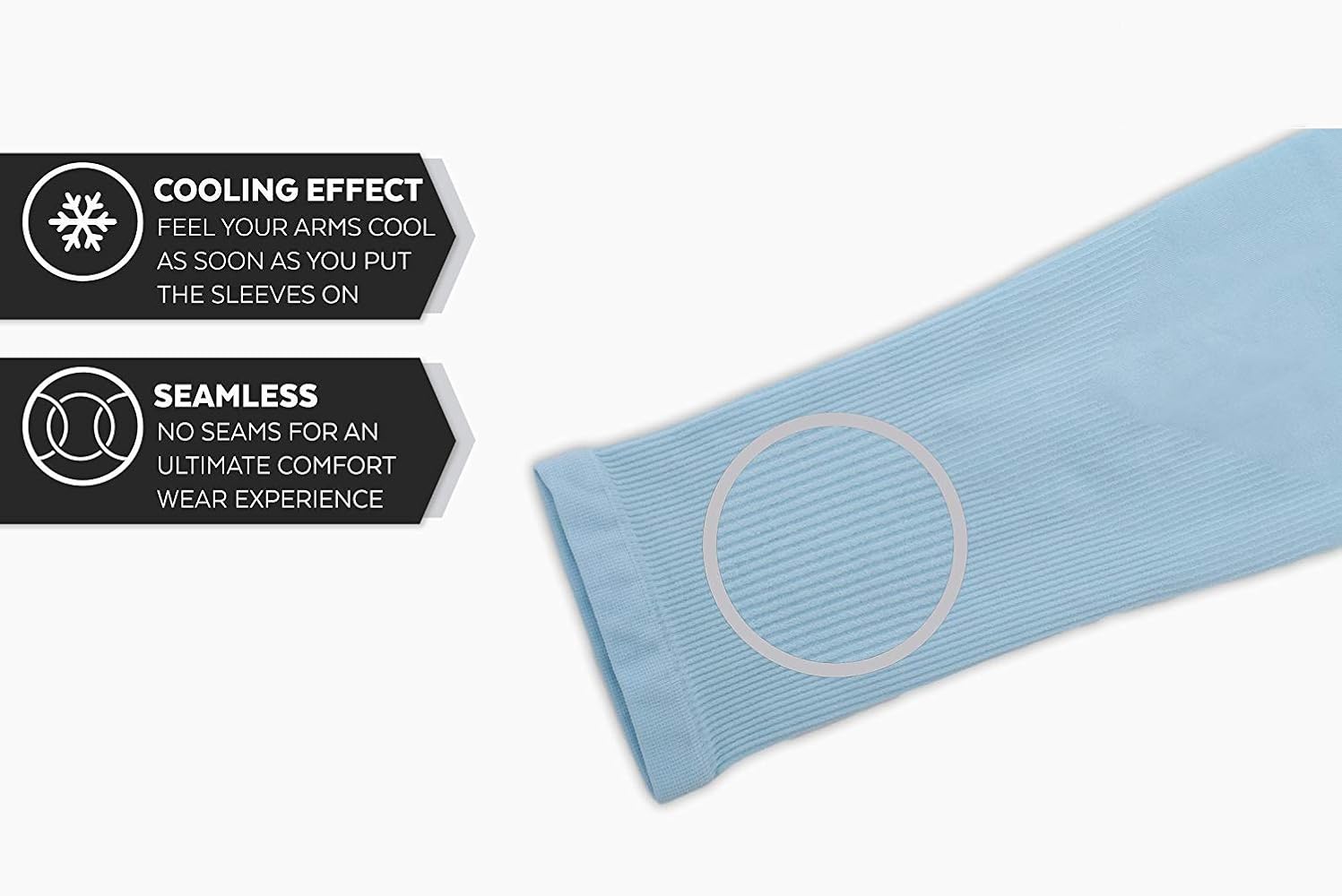 1 Paire De Manchons De Protection UV Unisexes Pour La Course à Pied Et Le Cyclisme Peau~p141060915