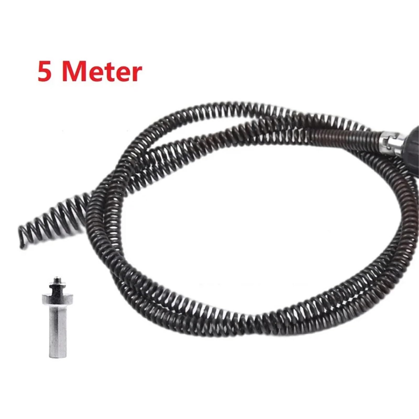Molla Di Dragaggio for Drenaggio Trapano Elettrico | Strumento for dragare le fogne for la pulizia del lavello(8 meters)
