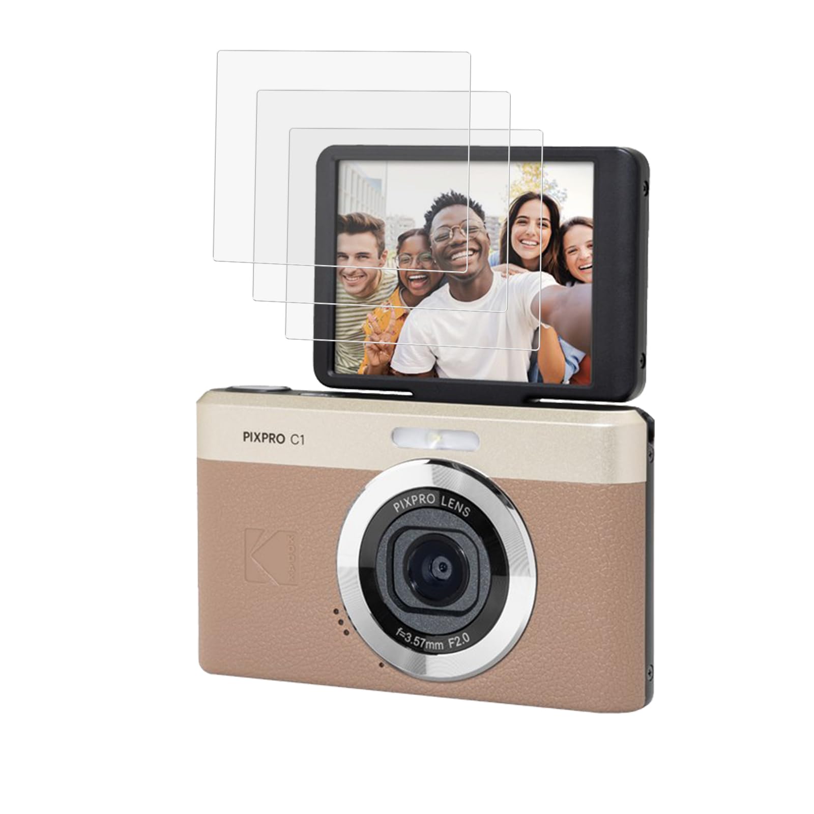 KODAK PIXPRO C1 デジタルカメラ　microSD 保護フィルム付き KODAK PIXPRO C1 デジタルカメラmicroSD 保護フィルム付き