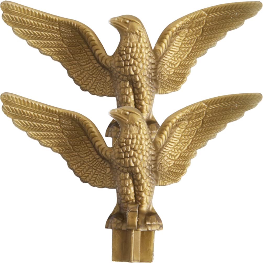Gold Eagle Flag Pole Topper Flag Pole End Cap Flagpole Finial Replacement Flag Head Ornament Universal Outdoor Flagpole Tops