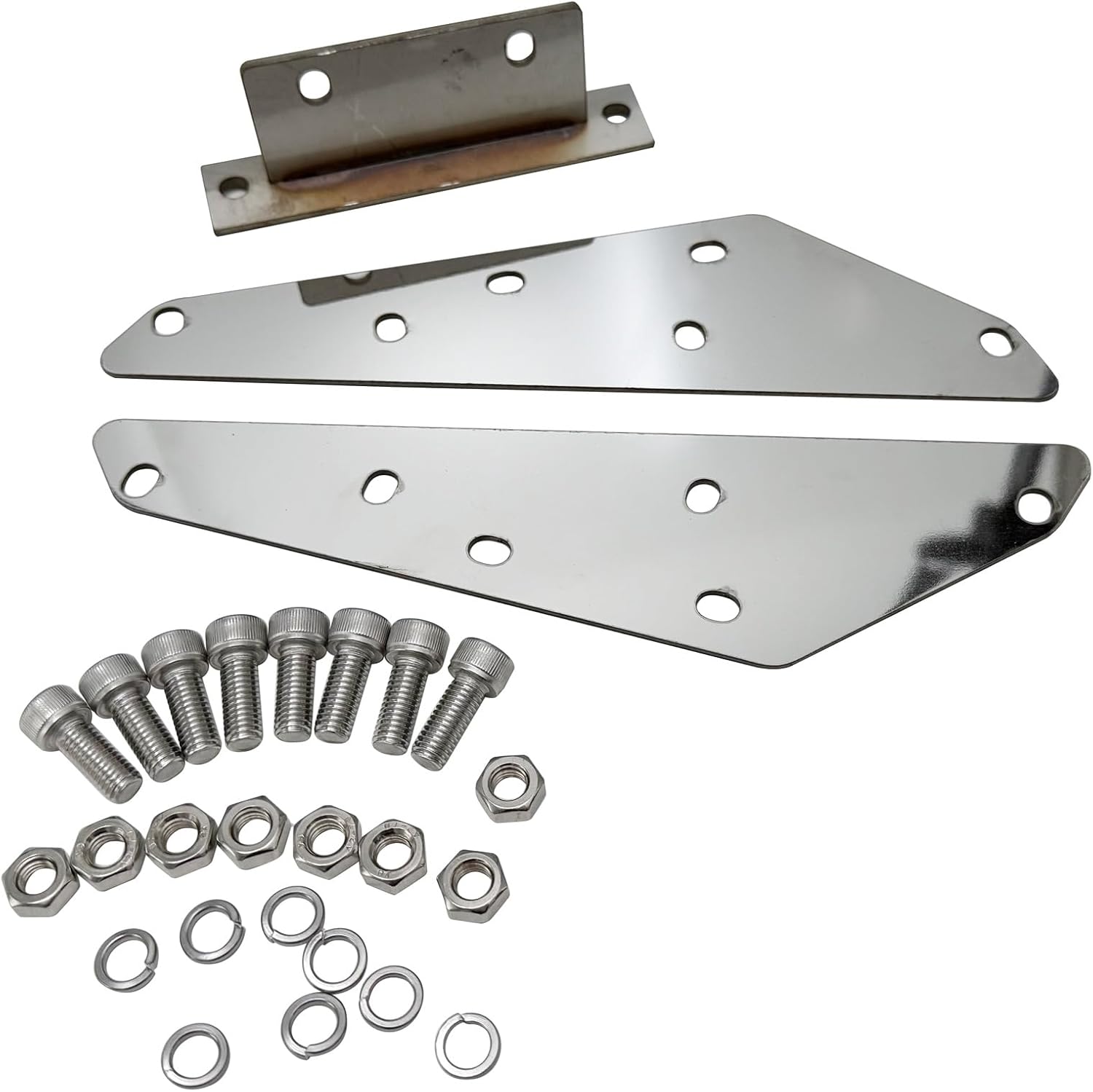 13" x 10'' Drop Sun Visor 304 Stainless Steel Compatible with Peterbilt 377 378 379 335 386 388 389