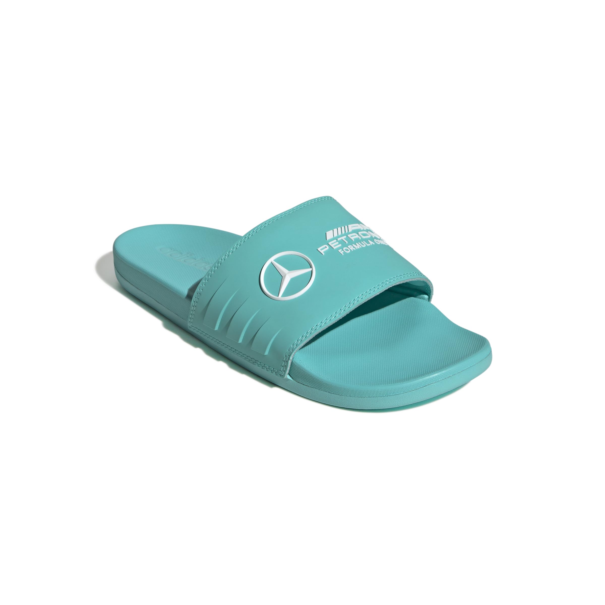 adidas Unisex MERCEDES - AMG PETRONAS FORMULA ONE TEAM ADILETTE COMFORT SLIDES – Bild 3