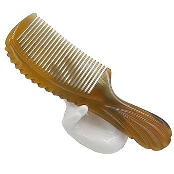 Amazon.co.jp: 天然ベトナム水牛角櫛 牛角櫛 ヘアマッサージ