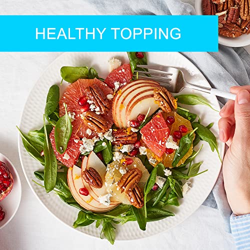 Jaybee's Nuts Whole Unsalted Pecans - Raw - Great For Gift Giving Or As Everyday Healthy Snack - Reusable Container - Certified Kosher (26 Ounces) - Gluten-Free, Vegan, Keto, Paleo Friendly #TOP2