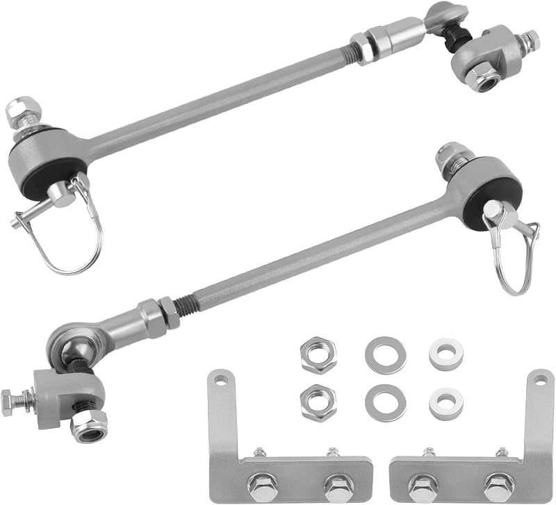 Desconectores rápidos da barra estabilizadora dianteira maXpeedingrods para Jeep Cherokee XJ – Kit
