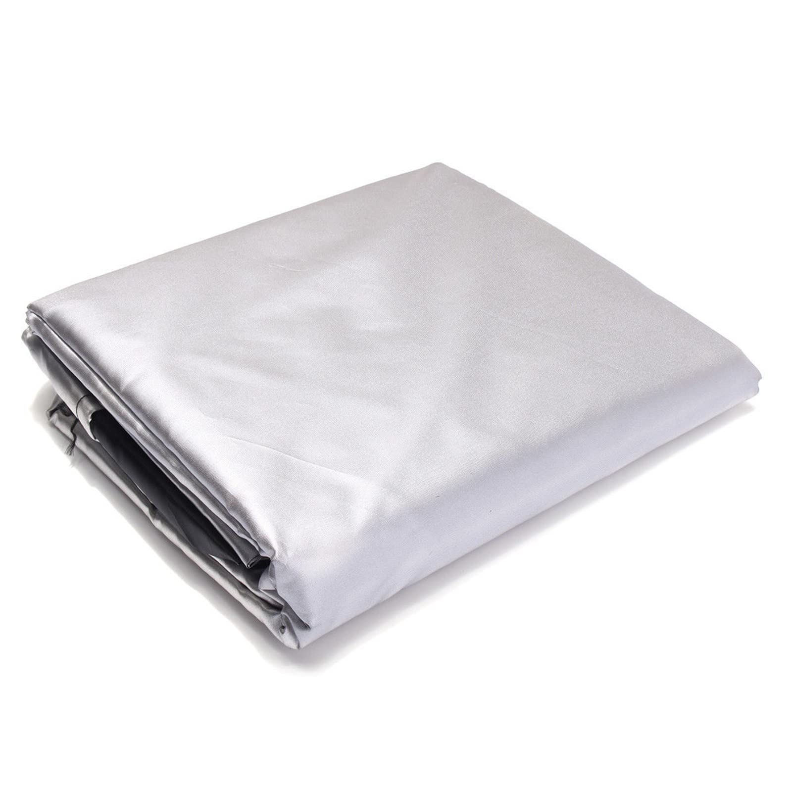 Toldo impermeable 420D Oxford para toldos retráctiles y toldos de patio, cubierta protectora plateada (plata, 4,5 m)
