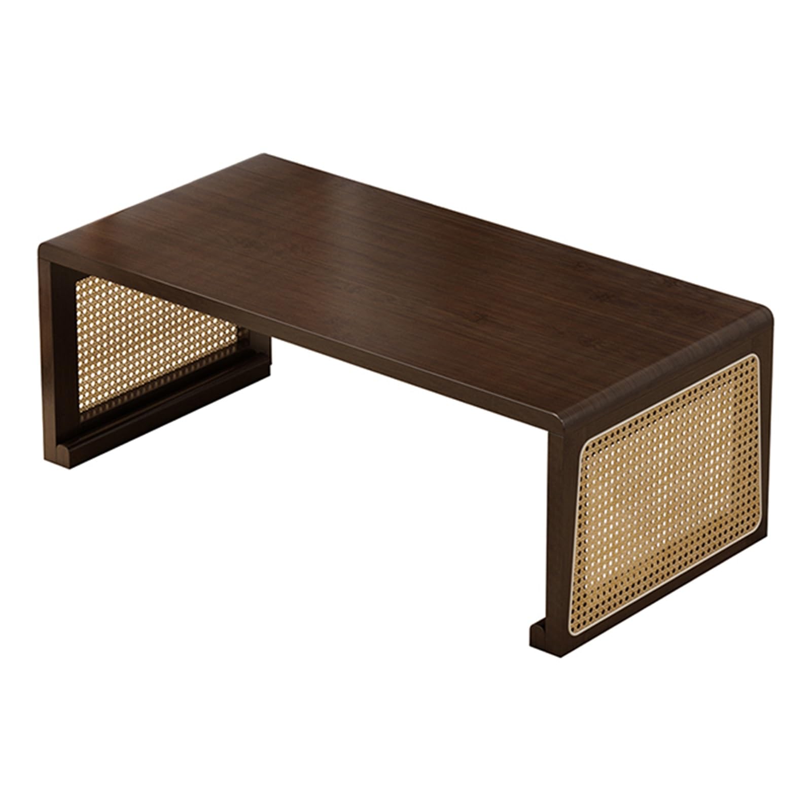 Table de salon japonaise pliante YVYKFZD, table à manger de sol rectangulaire tatami