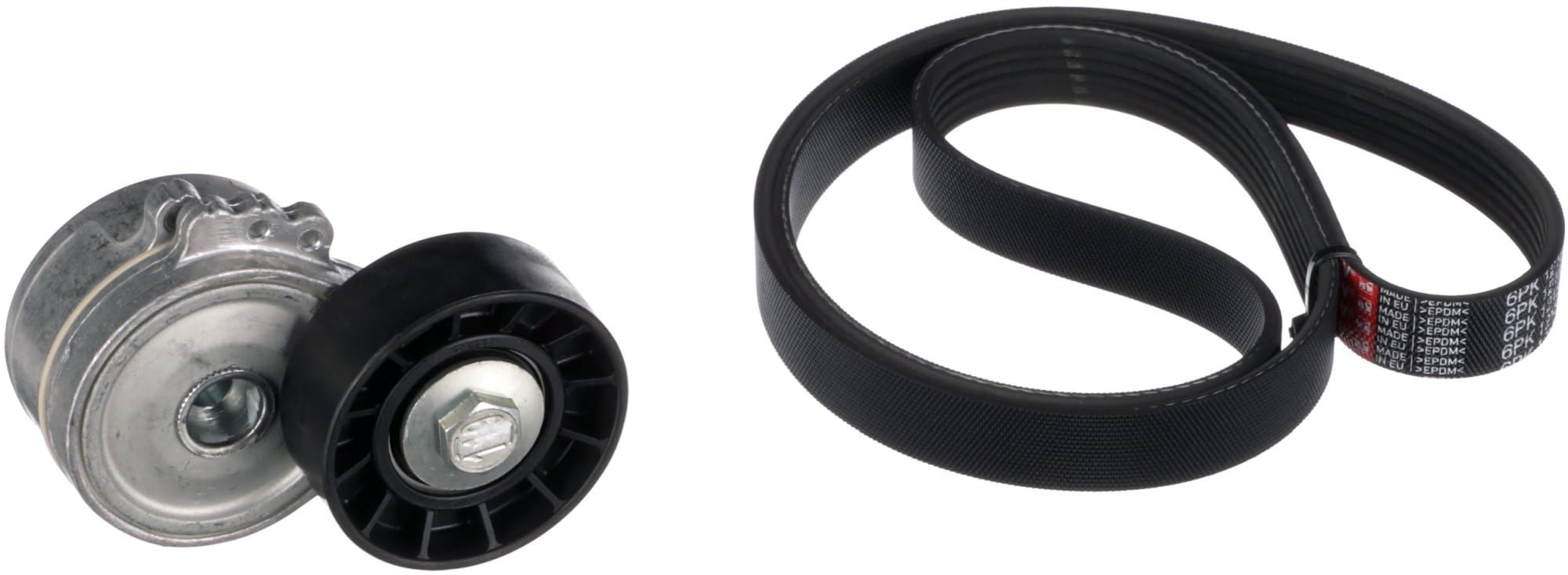 Drive Belt Kit fits PEUGEOT 308 Mk1 2.0D 07 to 08 Set Gates 16112782 1611278280