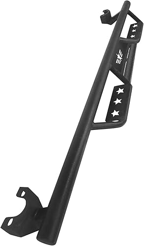 Miniatura 8 de JKU Unlimited - Juego de estribos laterales Nerf Bar de acero sólido compatible con Jeep JK Wrangler Unlimited 2007-2018 de 4 puertas