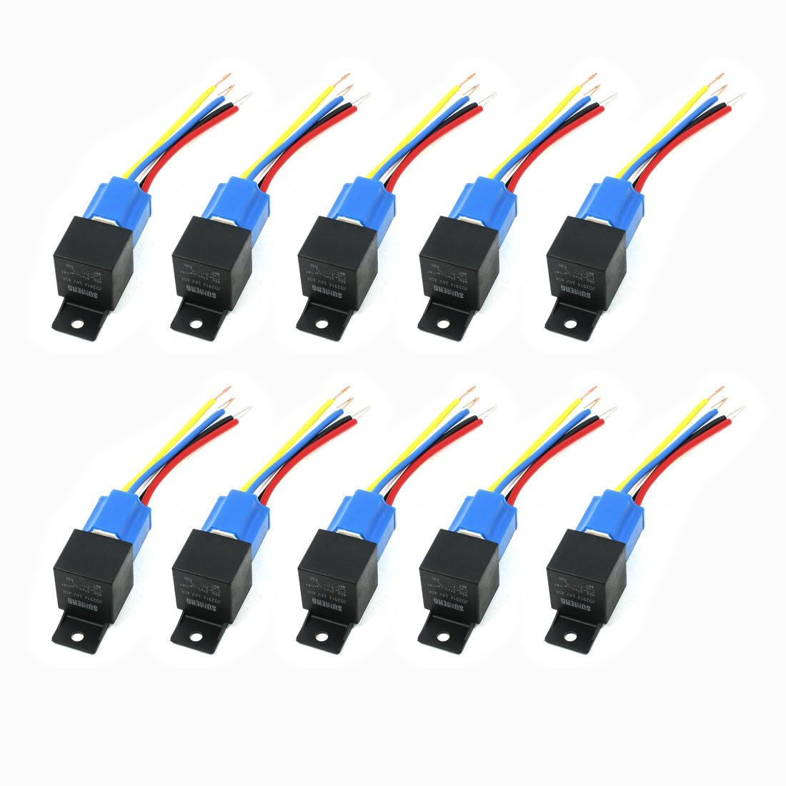 Aexit DC 12V Volts 40A Custodia isolante NC SPST 4 Pin Relè di potenza per auto JD1912 10 pz ID: 607869
