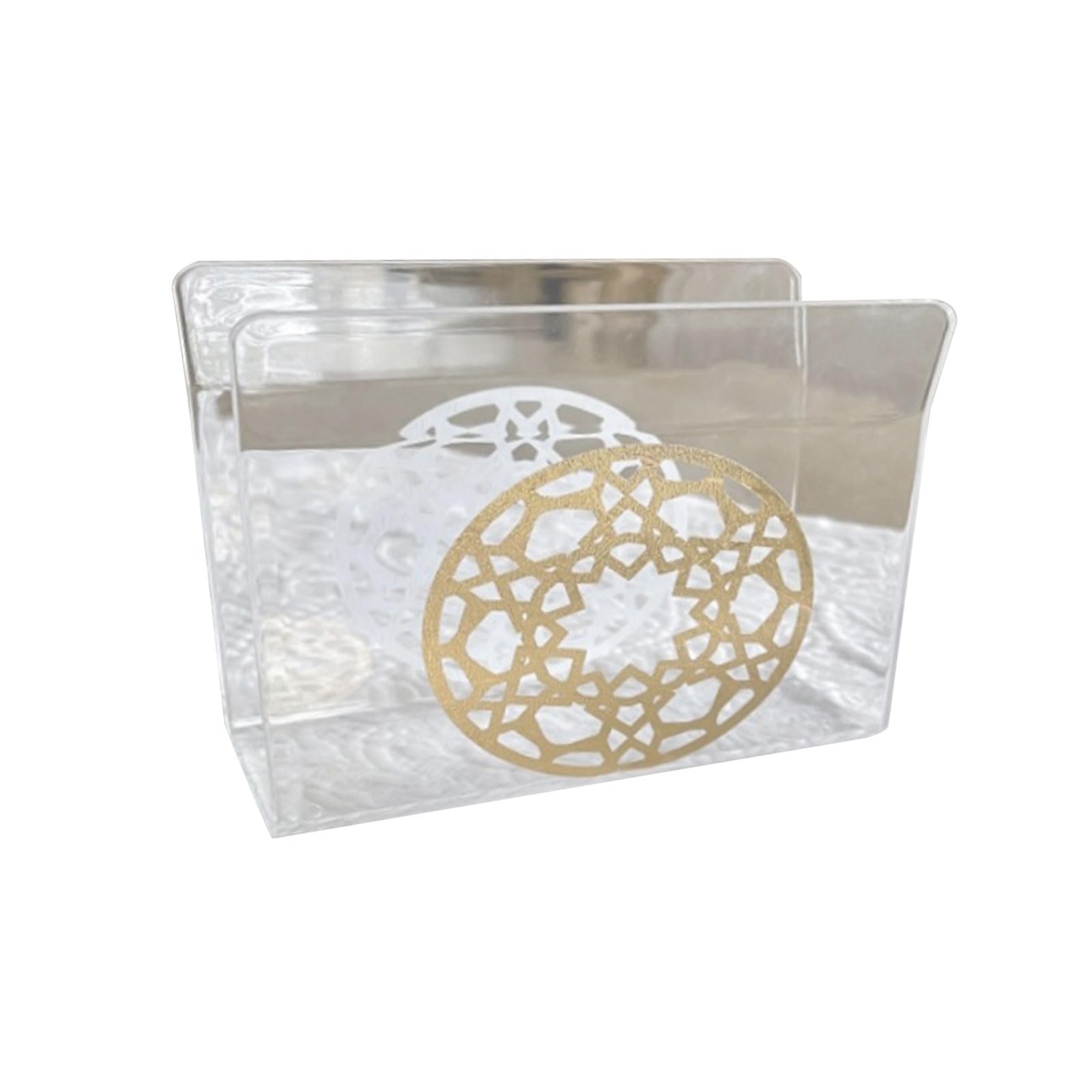 Kalttoy Clear Acrylic Tissue Organizer Practical and Modern Paper Towel Storage Rack Napkin Dispenser Kitchen Decorations Acrylic Tissue Box