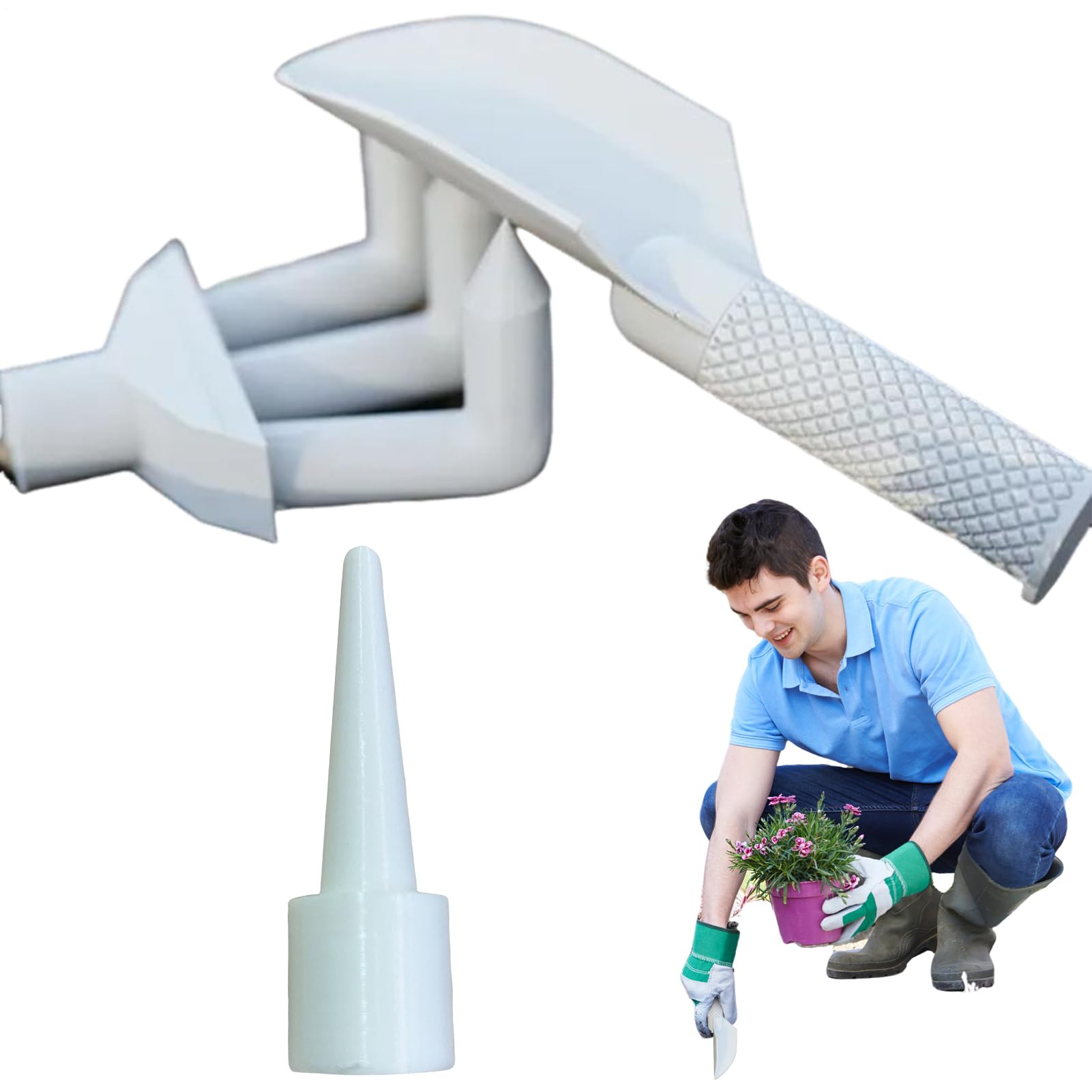 Outils de jardinage pour ameublir la terre lourde et éliminer les mauvaises herbes