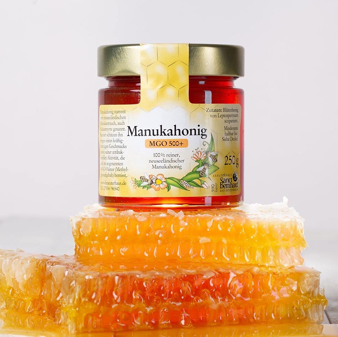 Miel de Manuka MGO 500+ de Nueva Zelanda 250gr