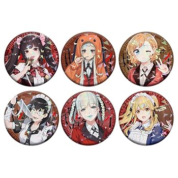 賭ケグルイ 缶バッジ ② 早い者勝ちです Amazon.co.jp: 賭ケグルイ 缶バッジ ブローチ バッジ 6点セット