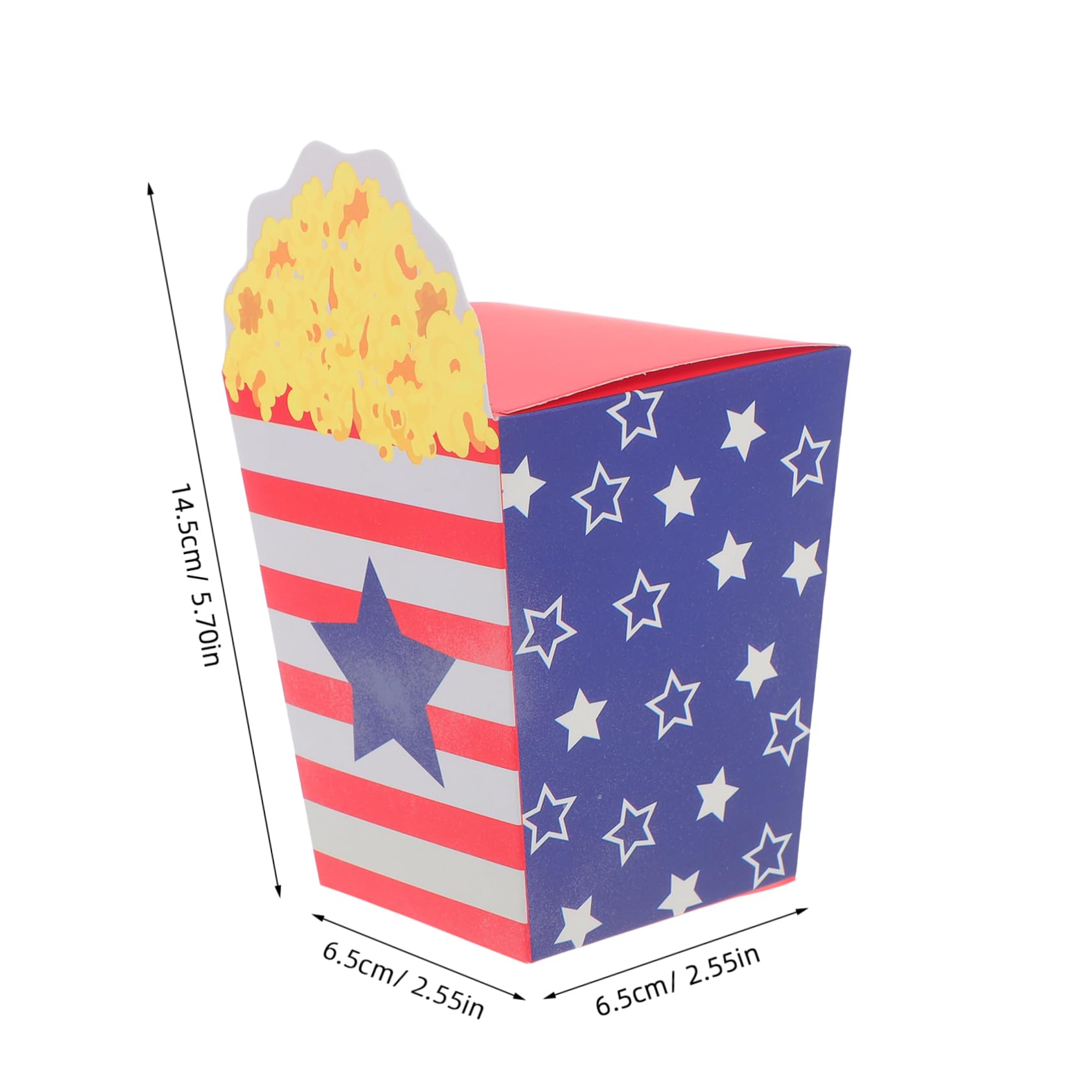 30pezzi Scatole Popcorn Tema Usa Per Feste e Celebrazioni Contenitori Per Snack Per Eventi e Cerimonie Atmosfera Festiva Garantita