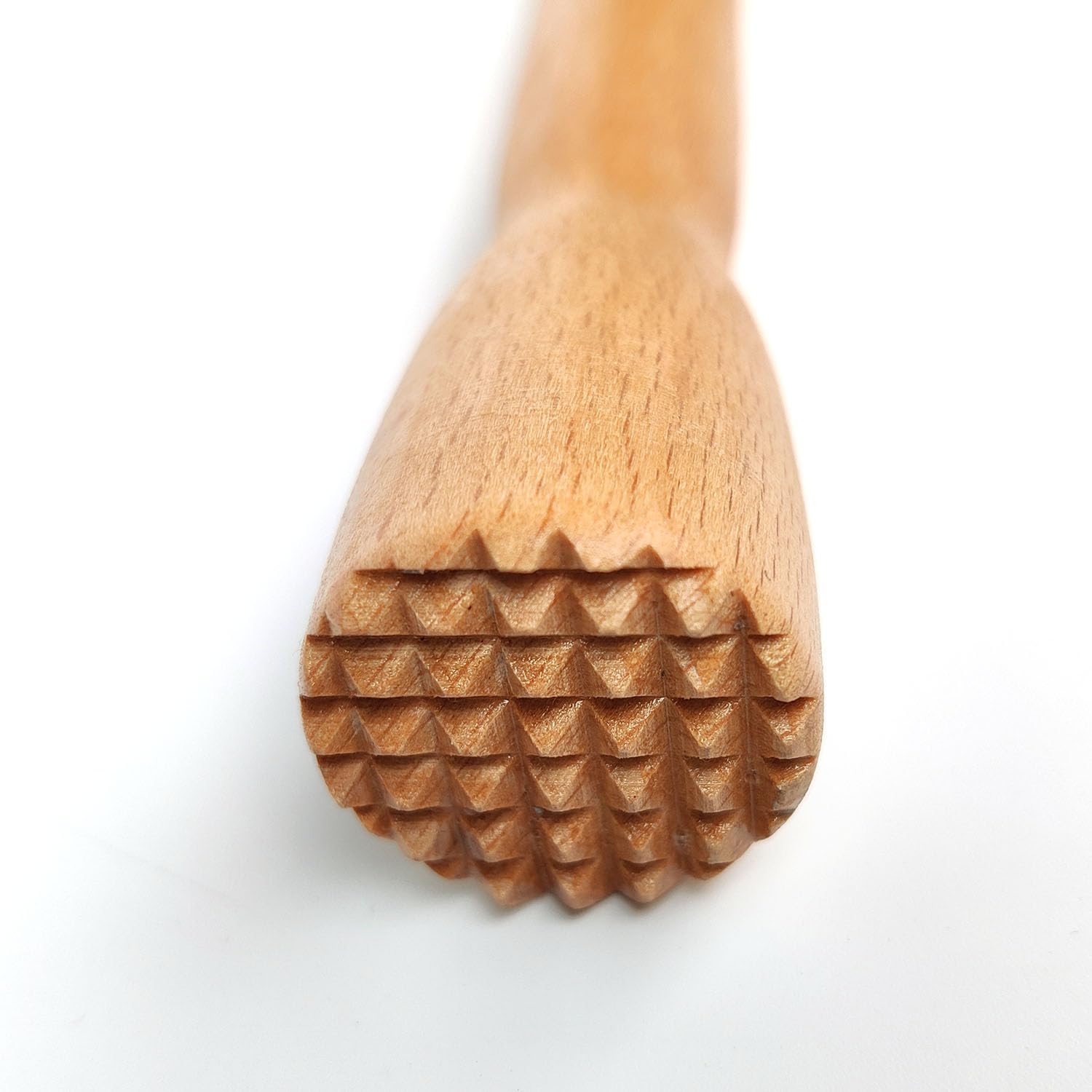 KUNNV - Empujador de madera de diámetro pequeño para picadora de carne de salchichas (8 pulgadas antideslizante) 3