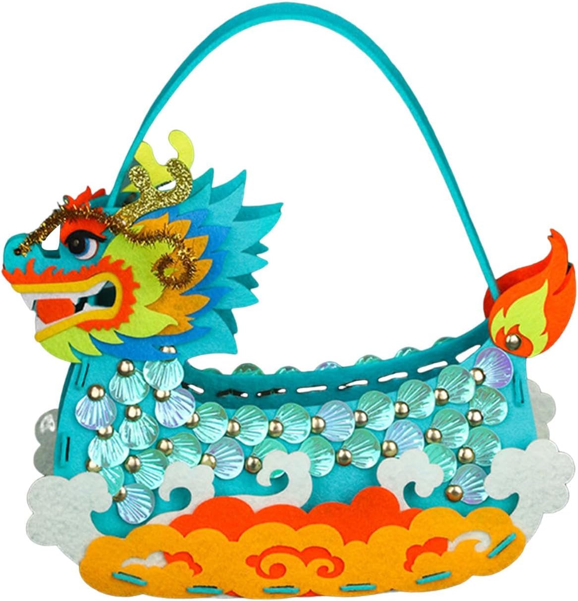 THE STYLE SUTRA® DIY Dragon Boat Festival Craft Kits Dragon Boat Festival Decor for Beginners Green