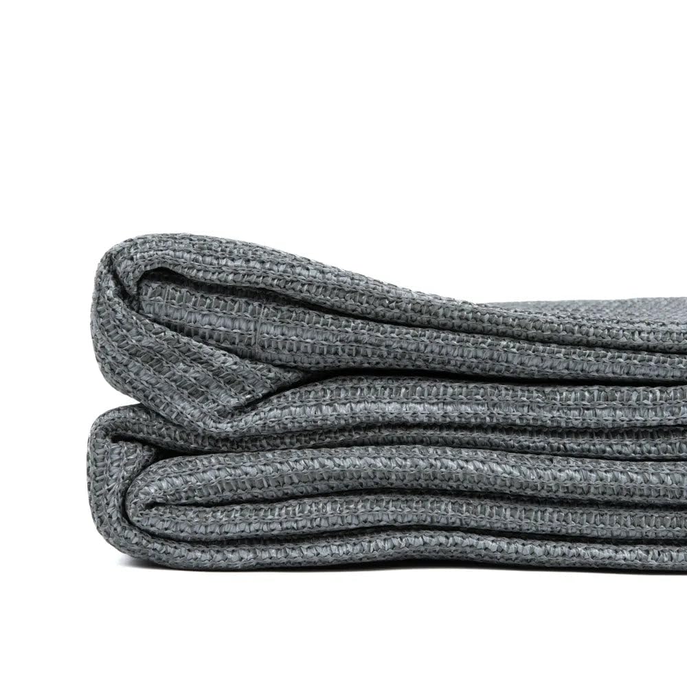 Leisurewize Supreme Breathable 2.5 x 6.5m Charcoal/Grey Caravan Awning Carpet Tent Groundsheet