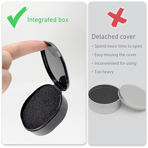 Miniatura 4 de Esponja limpiadora de color para limpiar en seco, brochas de maquillaje de esponja para interruptor de sombra de ojos, herramienta de limpieza de