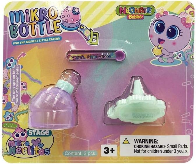 Distroller Neonate Nerlie Mikro Nerlitos Bee Bee Baby Bottle Purple