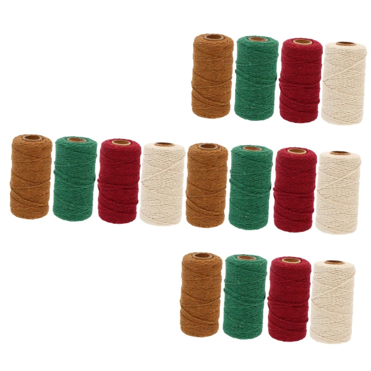 EXCEART 16rollos Cuerda De Algodón para Macramé De para Manualidades y Decoración De Pared