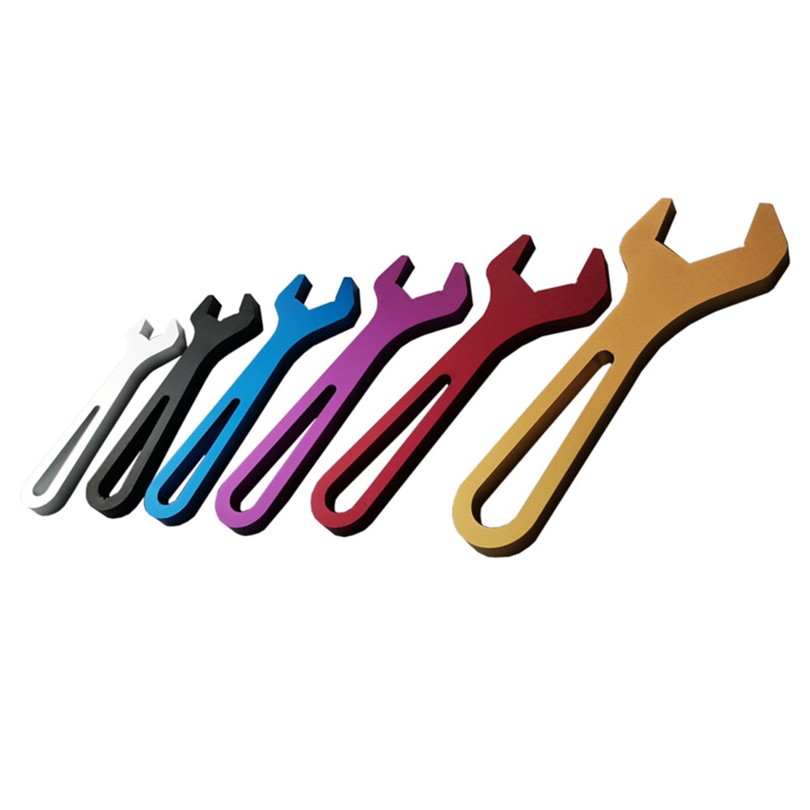 Hdoytxxm Professional Aluminum Wrenches 6Pcs Ideal For Truck Repair Projects Vehicle Modification Equipment