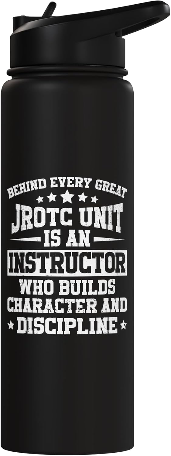JROTC Instructor Stainless Steel Insulated Water Bottle