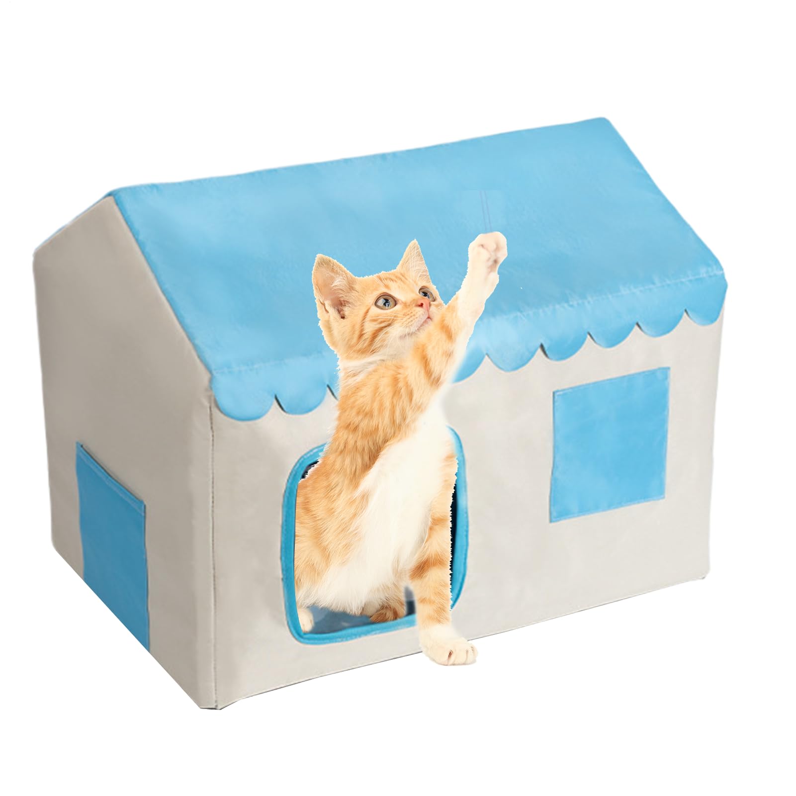 Niche rafraîchissante pour chat et chien - Abri intérieur et extérieur pour jardin