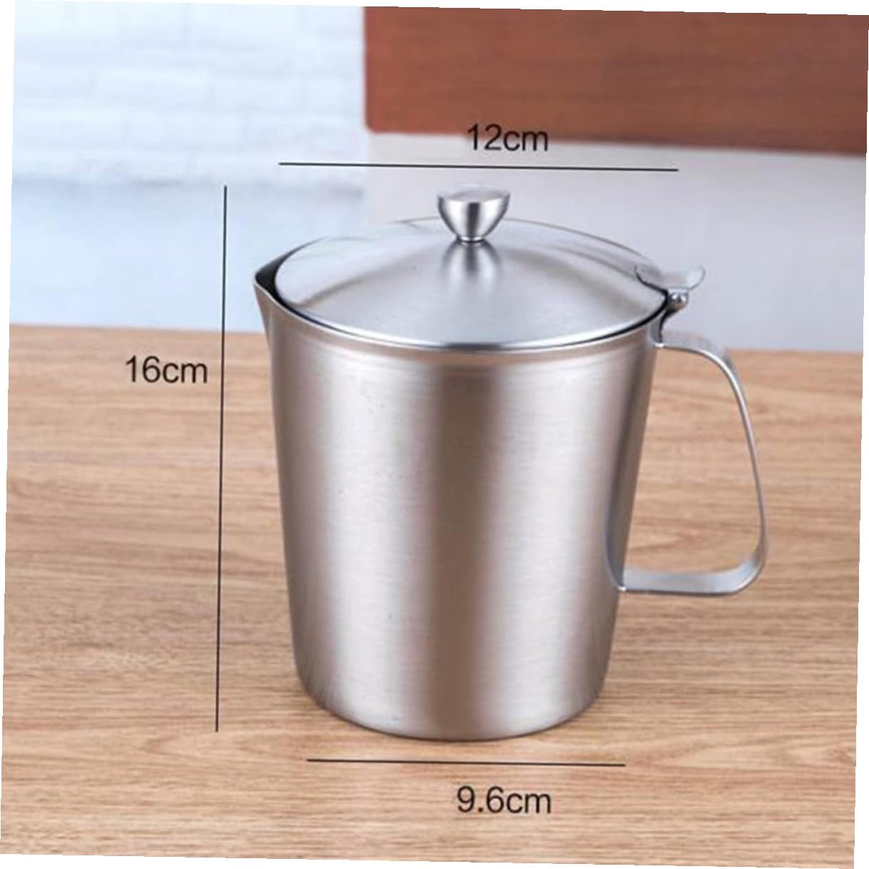 Tasse à Mesurer Graduée pour Pâtisserie avec Couvercle Pourtte Art et Expresso