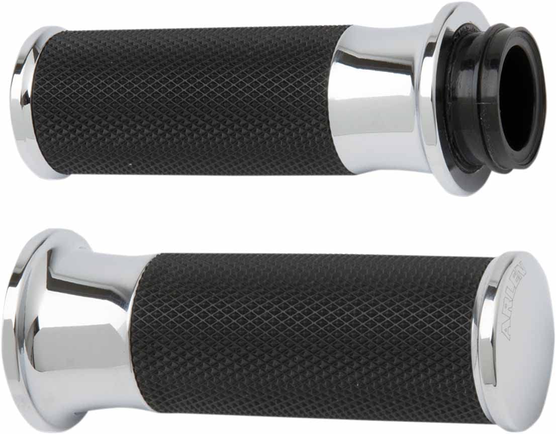Amazon.com: Arlen Ness 07-322 Chrome Fusion Grip : Automotive