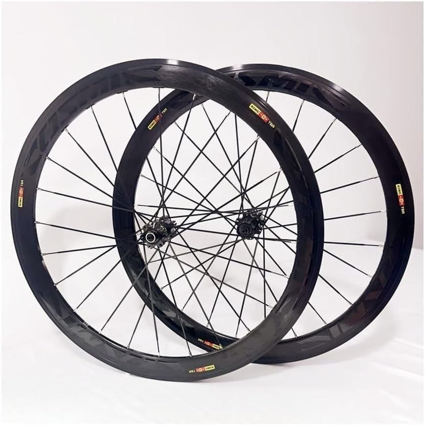 Jante de paire de roues route 700C alu double paroi avec moyeu 24 trous