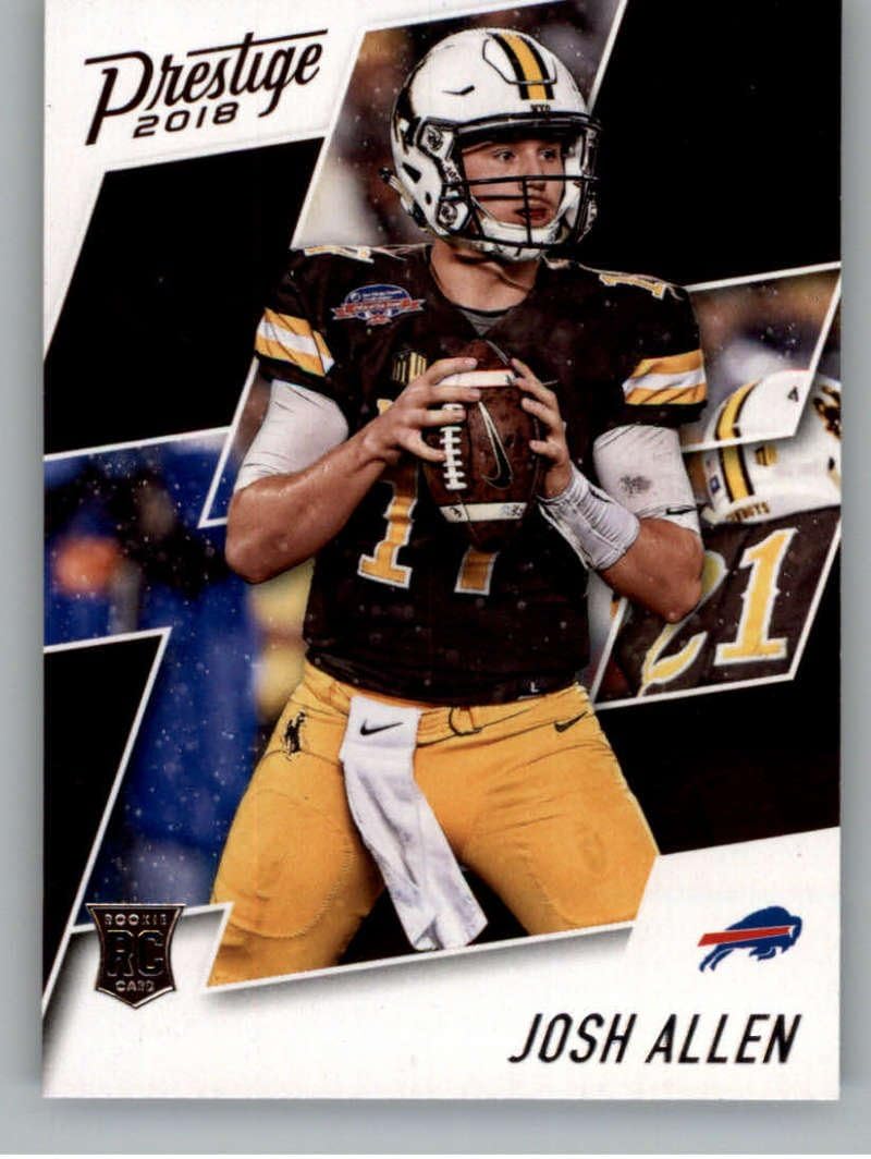 2018 Panini Prestige NFL #234 Josh Allen Buffalo Bills Rookie Card RC Panini Football Card
