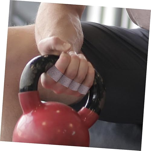 Miniatura 8 de Cabilock 2 Pairs Non-Slip Wear-Resistant Weight Lifting Gloves with Palm Protection for Men and Women Pull Up Grips for Fitness Gym Biking Hiking