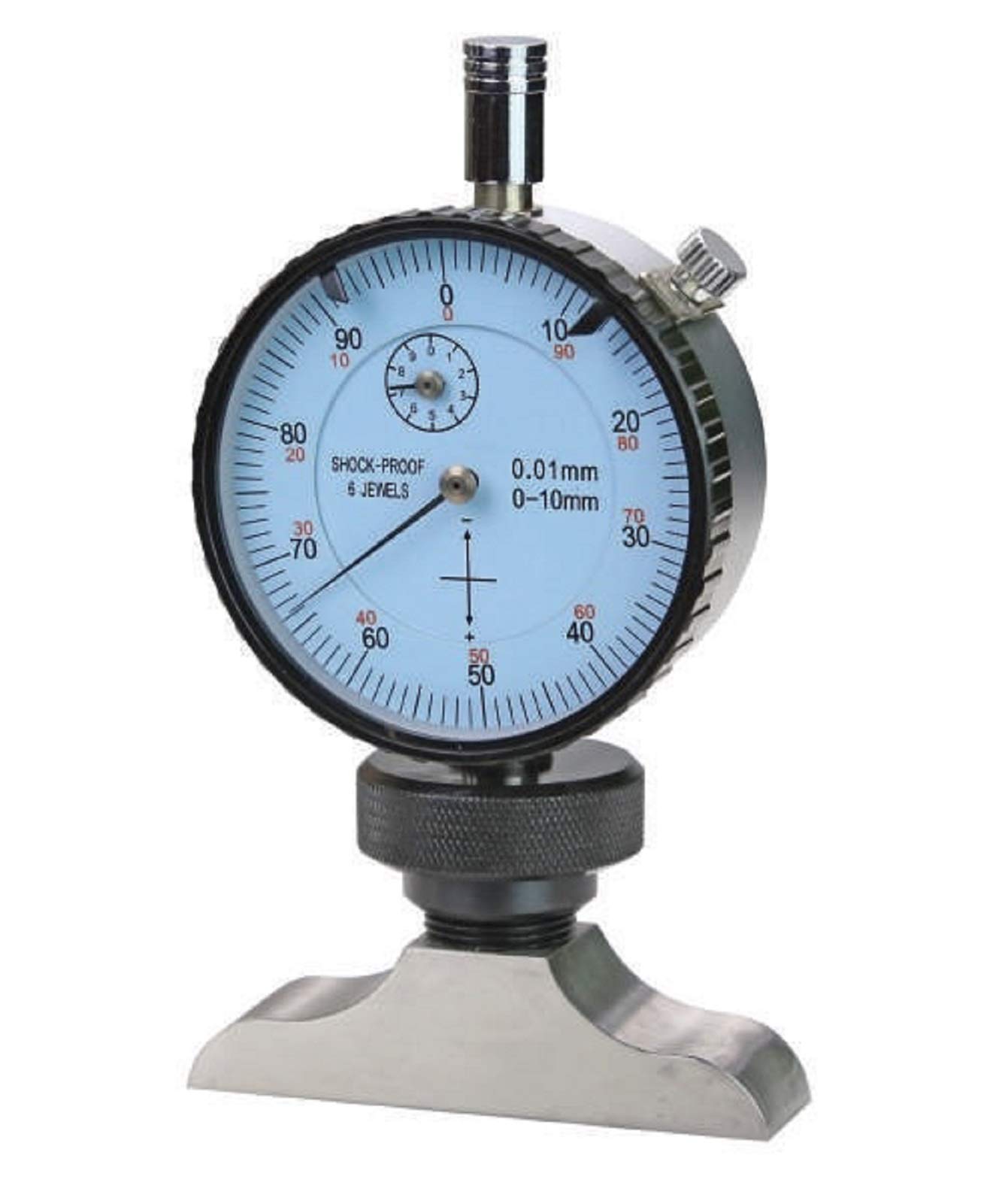 MIB Messuhr Mikrometer mit Tiefenmessbrücke und Verlängerung zur AUSWAHL: 100 x 16 mm