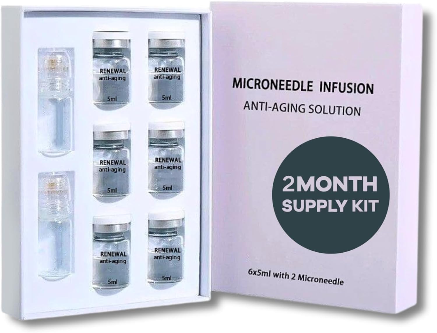 Microneedling Serum Micro Infusion System For Face Micro Infusion Serum for Home