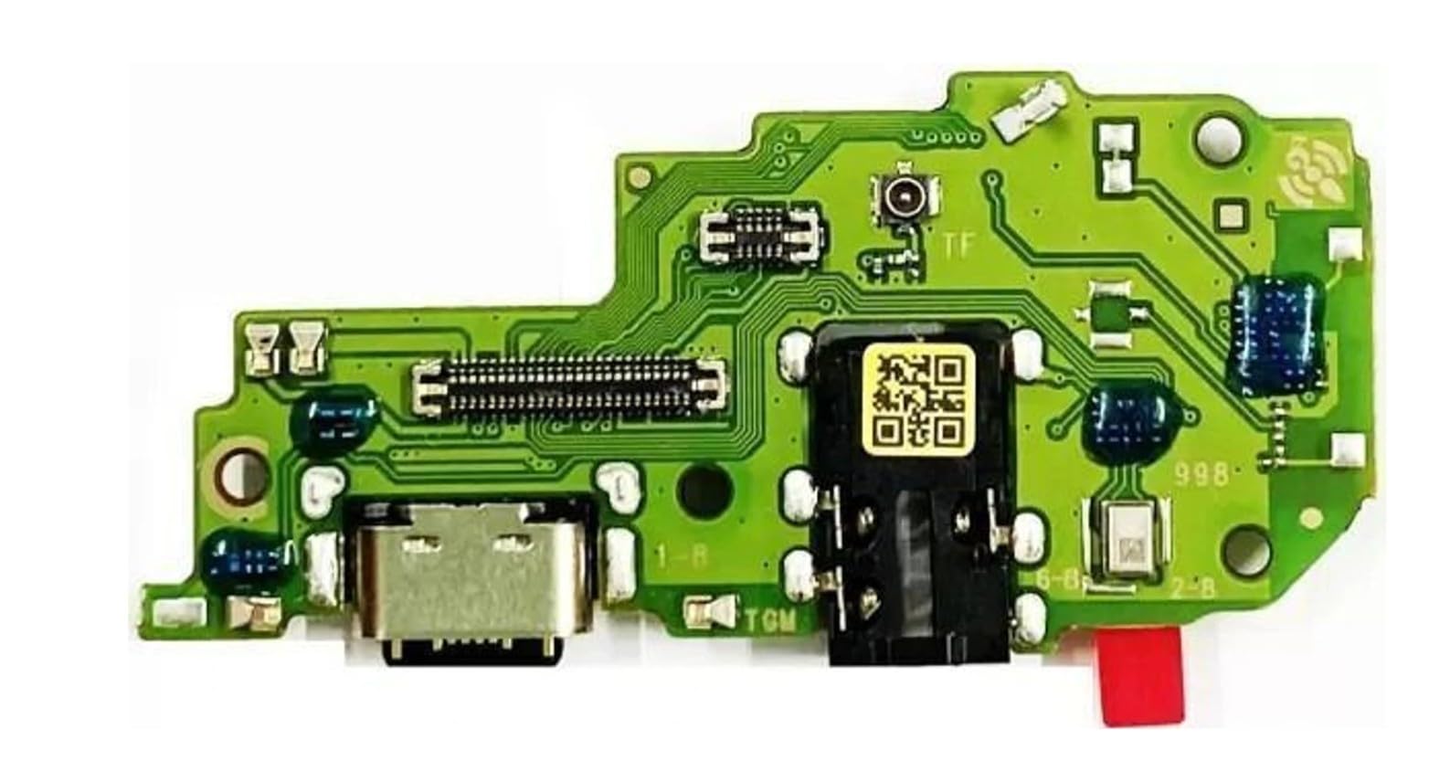 imbi) Charging Board Mic Flex PCB Connector USB Charging Flex Patta for iQOO Z7s 5G (with All IC & Components)-image-42