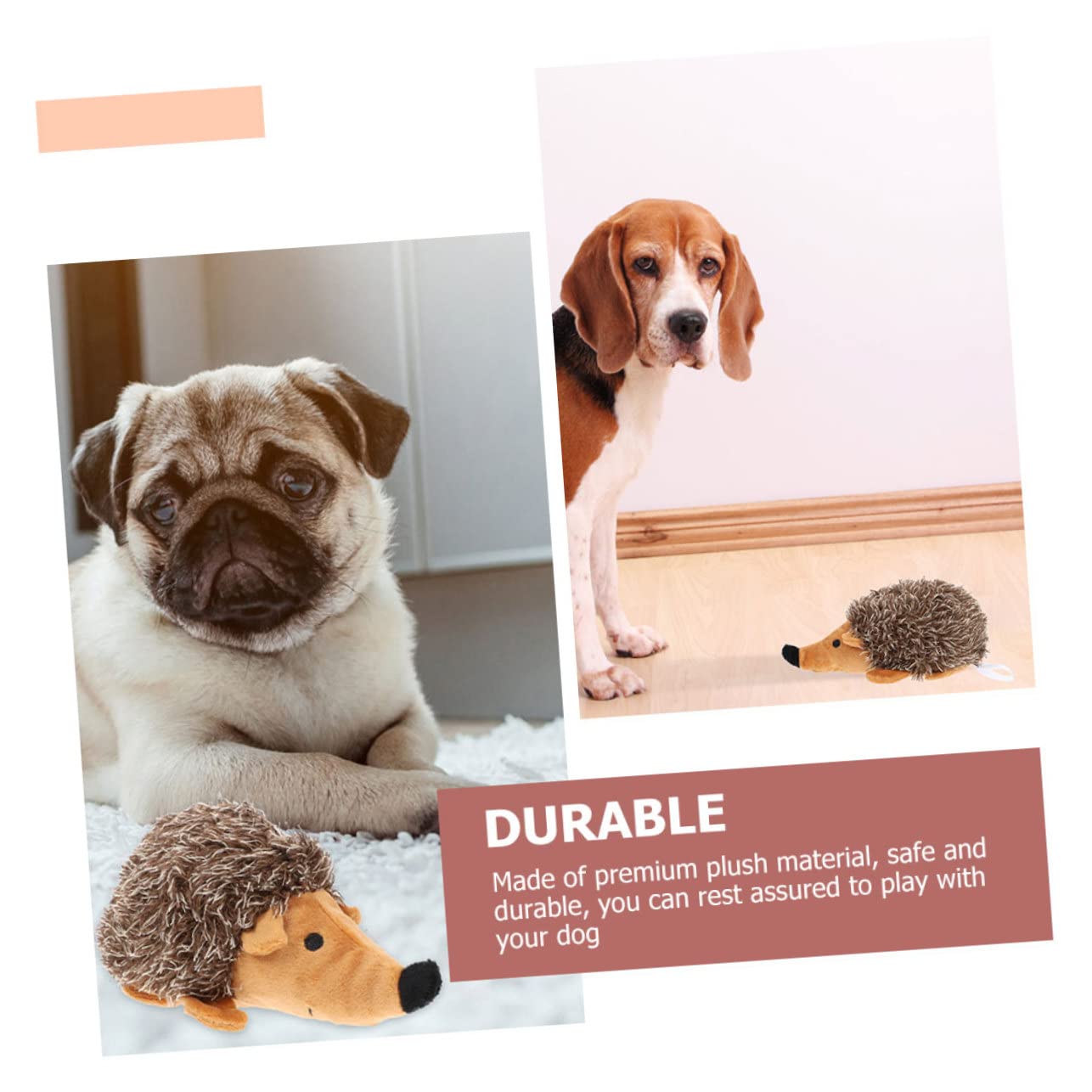Didiseaon 6 Piezas De Juguete para Mascotas Juguete Molar para Perros Juguete Molar En Forma De Erizo Molar para Mascotas Juguetes Interactivos para Cachorros Juguetes De Entrenamiento