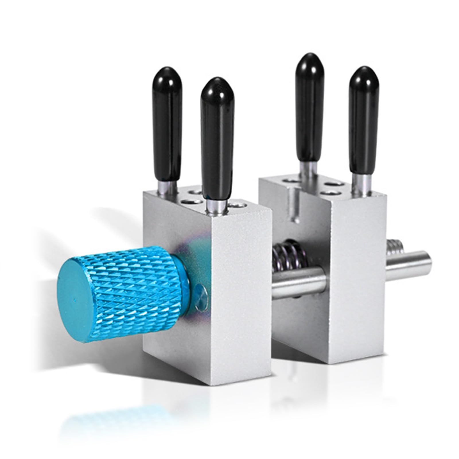 Tsophreniq Light Blue Small Benches Clamp Vise Universals Drill Press For Home Workshop And Professional Craft Carving Small Clamp