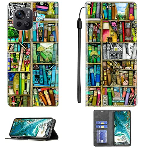 Funda para Coolpad Cool 20 Pro 5g Cubierta de la Caja del teléfono Funda de Billetera magnética con Soporte de Cuero de PU CPT32 Cover