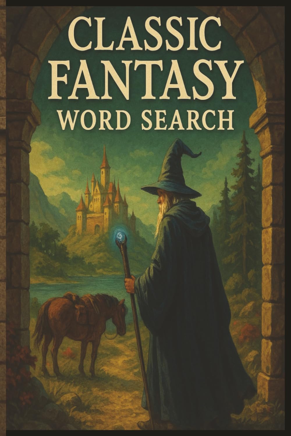 Classic Fantasy Word Search: 55 Word Search Puzzles Inspired by the Great Fantasies