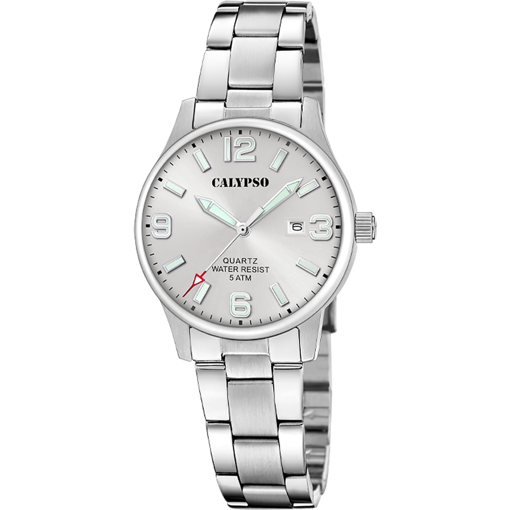 House of Watches - Calypso Ladies Grey Stainless Steel Watch K5861/2