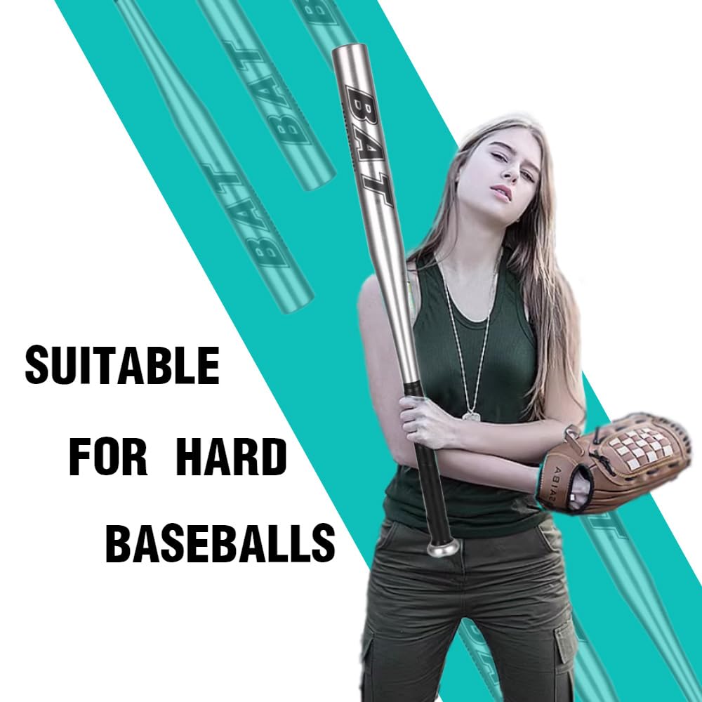 Batte de Baseball Aluminium 34 Pouces 86cm Batte Base-Ball Métal Antidérapante Adulte Pro Léger pour Exercice Joueurs Jeu Homme Femme 86 de Longueur Solide à la Mode