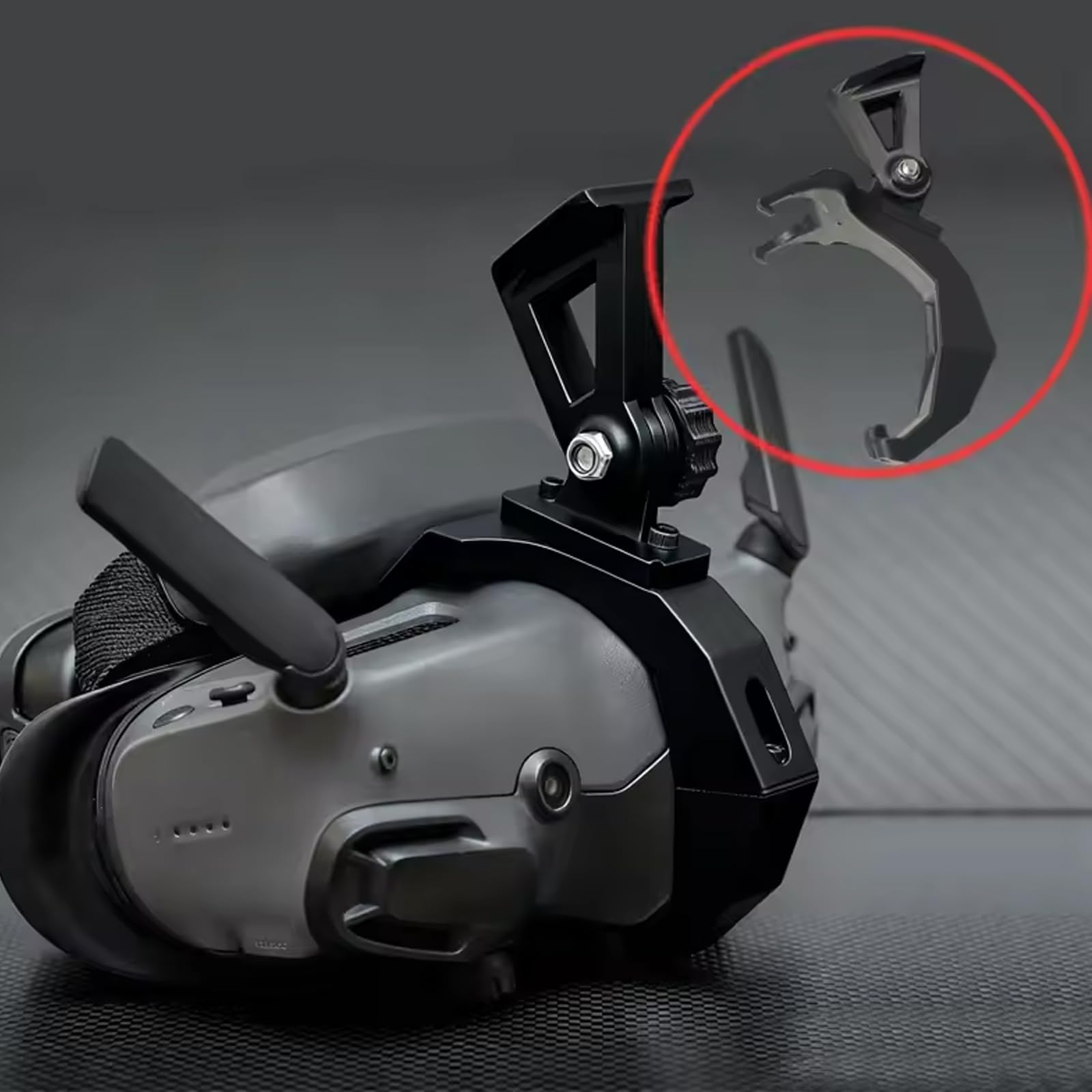 yuenhoang FPV Tactical Helmet Mount for DJI Goggles 3 Adapter Hands-Free Operation Tool PETG 3D Printed FGM Bracket Compatible with Dump Truck : Electronics