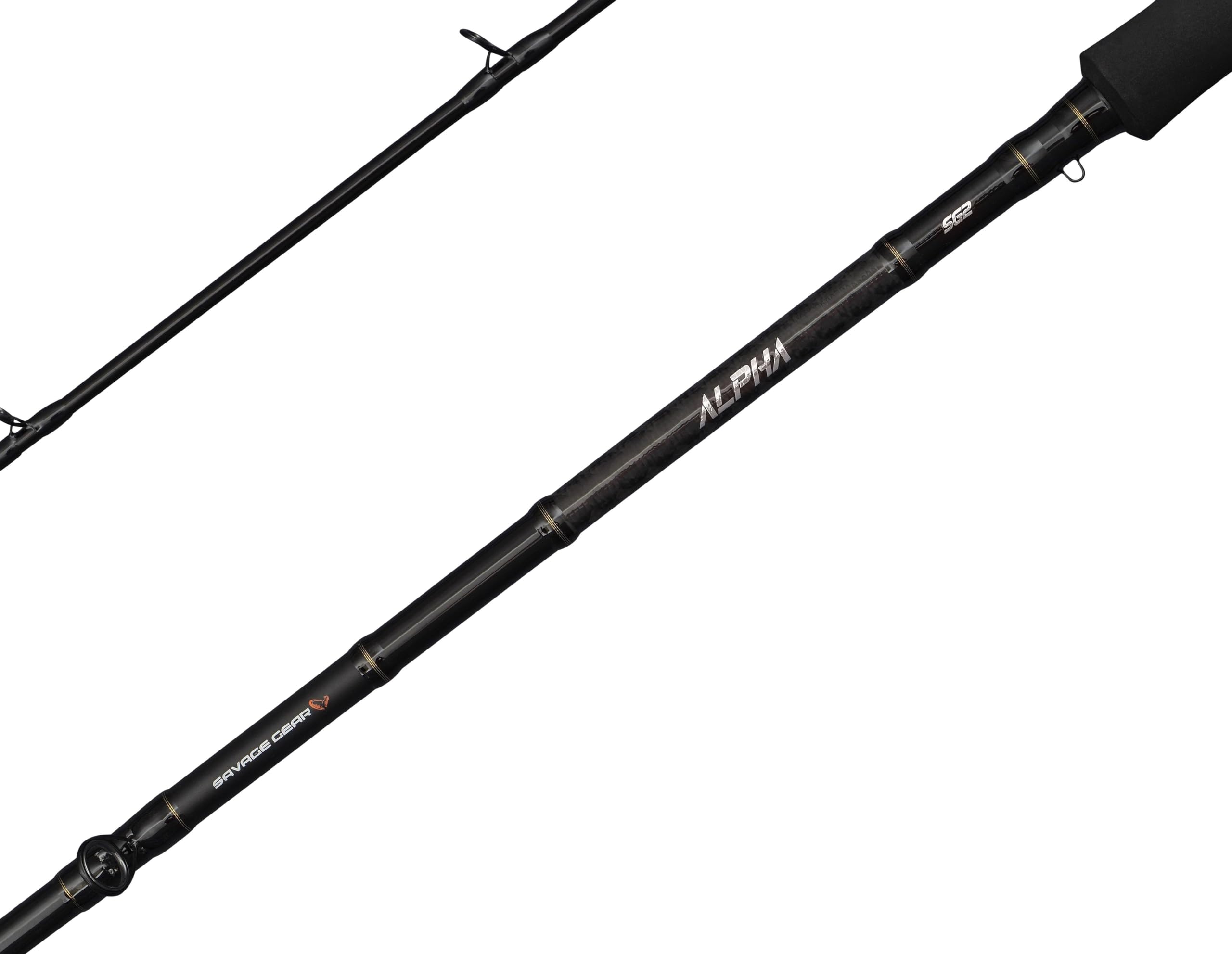 Savage Gear Alpha SG2 Monster BC Canne à Lancer | Canne à Lancer pour la pêche des prédateurs en Eau Douce, pour Les leurres de Type « swimbaits » et Les Gros Poissons | Options Multiples