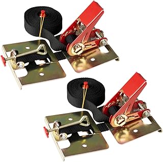 POWERTEC Wood Flooring Strap Clamp, Flooring Installation Clamp with 13ft Nylon Strap, 220 lbs Clamping Force, Fits Laminate, Tongue & Groove, Hardwood Floors, Durable Metal, 2PK (71102-P2)