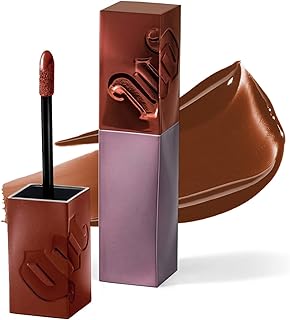 URBAN DECAY Vice Lip Bond - Glossy Full Coverage Liquid Lipstick - Long-Lasting One Swipe Color - Smudge-Proof - Transfer-Proof - Water-Resistant - High Shine Finish â€“ Law of Attraction, 0.2 oz