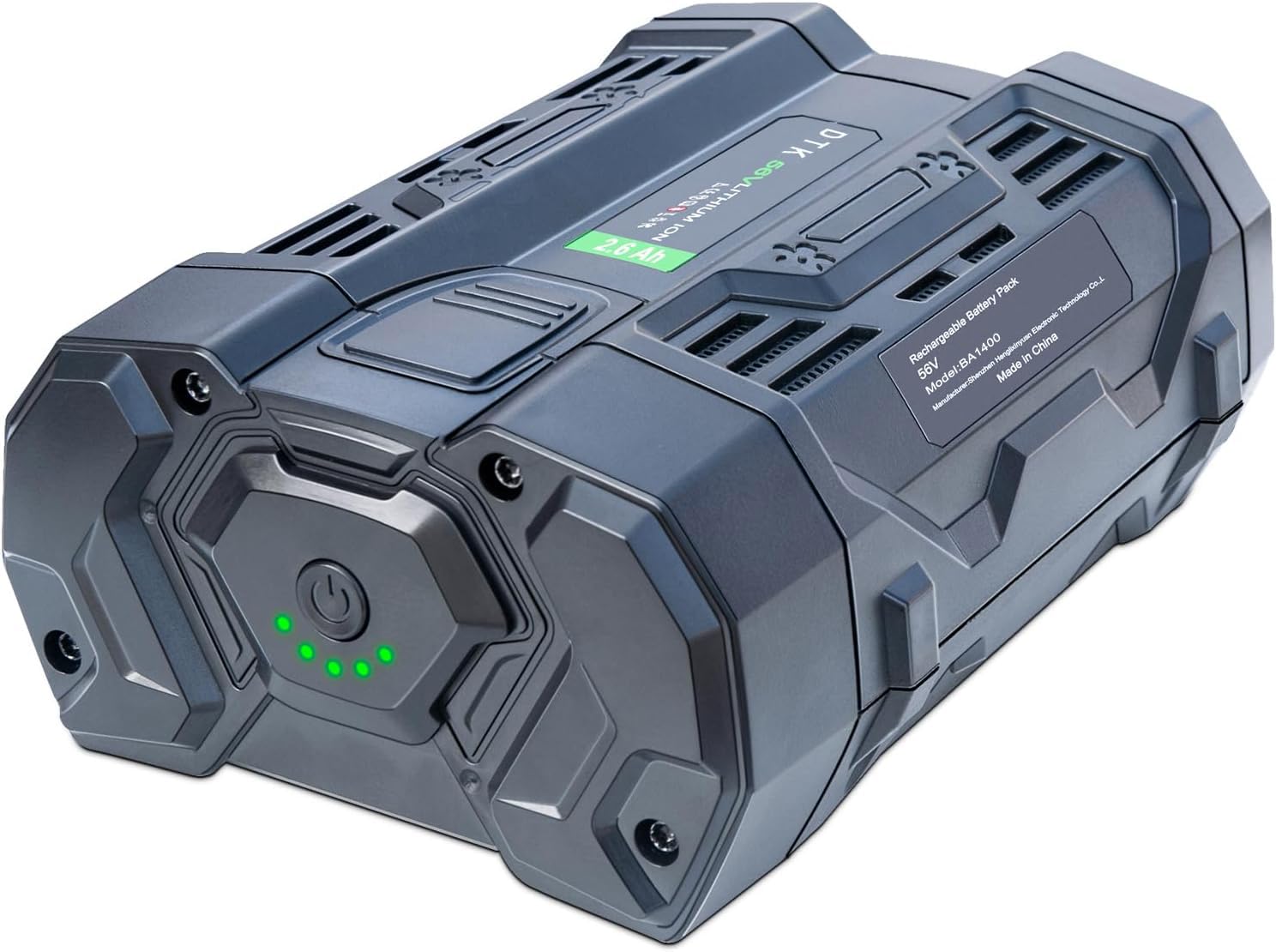 DTK 2.6Ah Battery Replacement for EGO 56V Battery